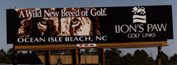 Lion's Paw Billboard