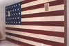 flag mural